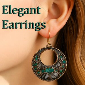 Elegant Handcrafted Earrings – Sparkle with Timeless Style