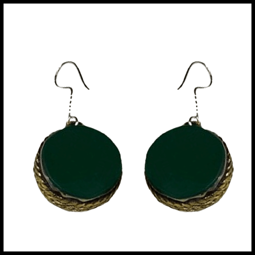 Elegant Handcrafted Earrings – Sparkle with Timeless Style - Image 2