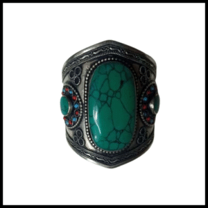 Afghani Bracelet With Artificial Stone
