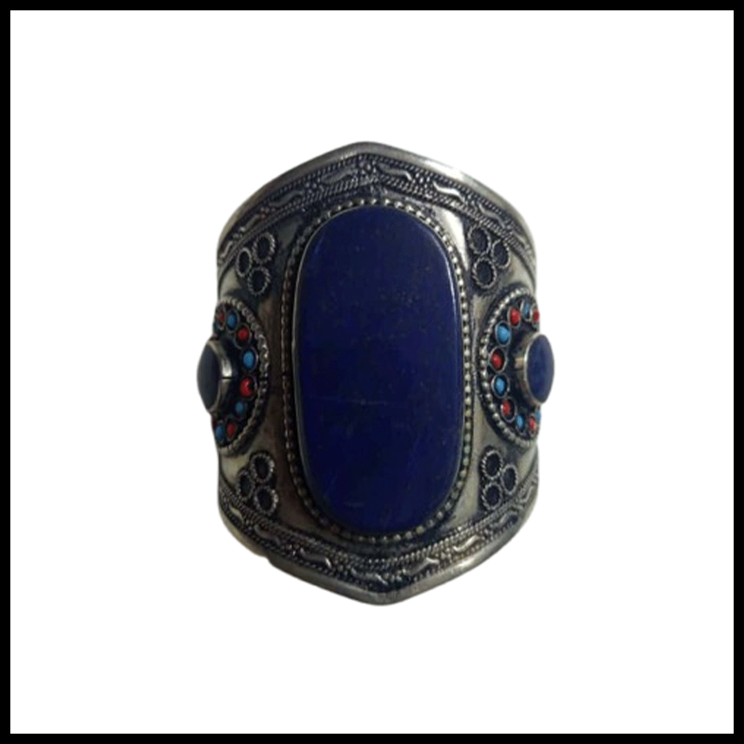 Afghani Bracelet With Artificial Stone - Image 2