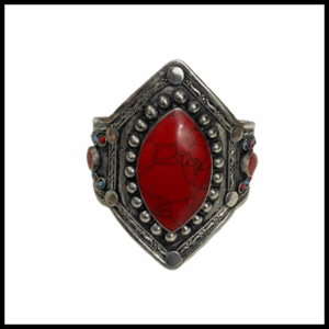 Afghani Bracelet With Artificial Stone