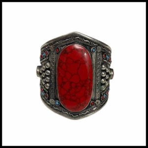 Afghani Bracelet With Artificial Stone