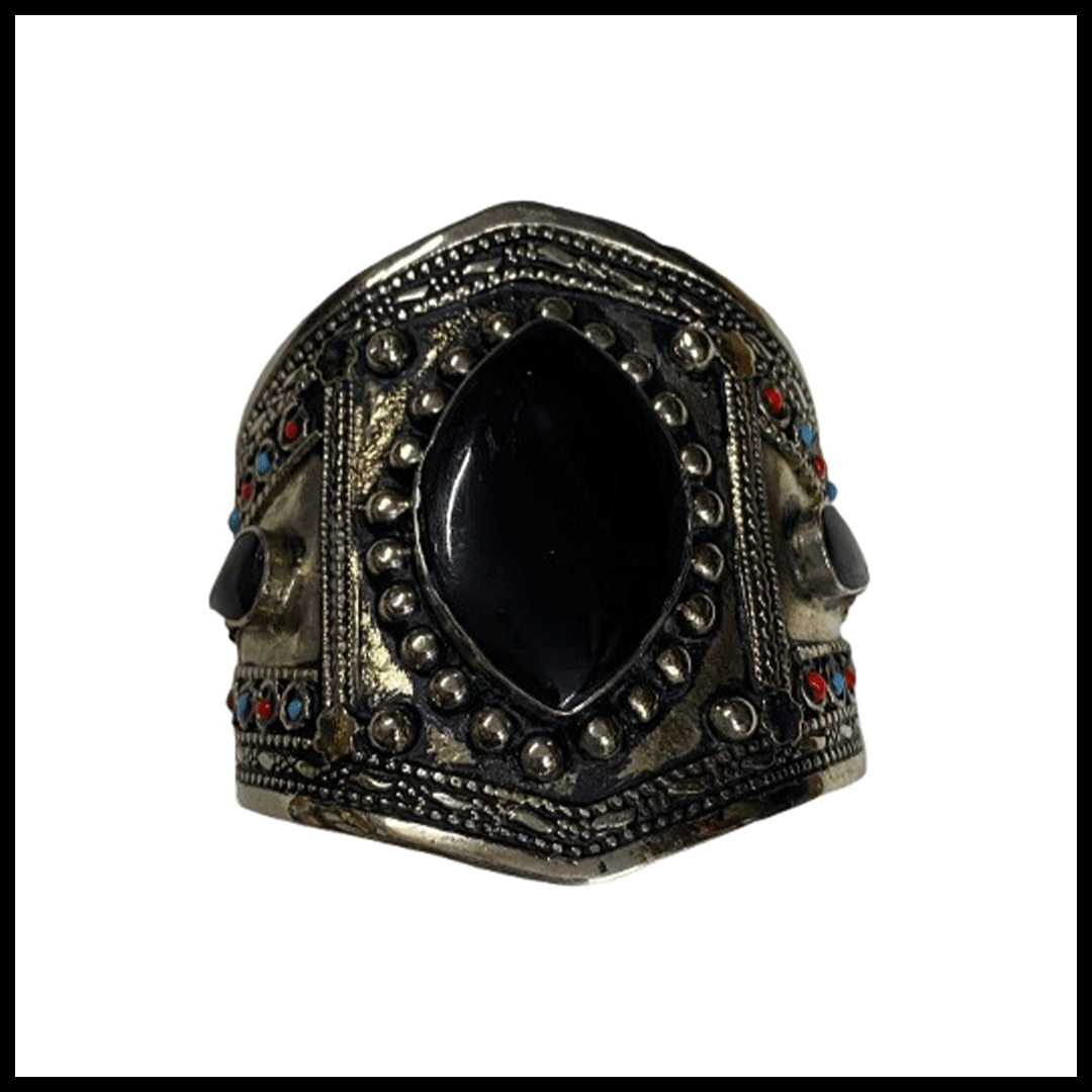 Afghani Bracelet With Artificial Stone - Image 2