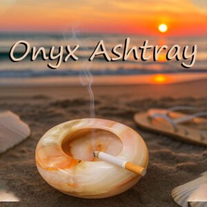 Onyx Ash Tray (Size : 10 cm)