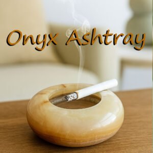 Onyx Ash Tray (Size : 10 cm)