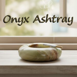 Onyx Ash Tray (Size : 12 cm)
