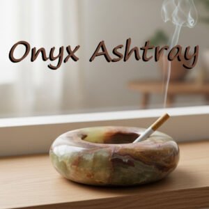 Onyx Ash Tray (Size : 12 cm)