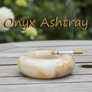 Onyx Ash Tray (Size : 10 cm)