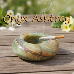 Onyx Ash Tray (Size : 10 cm)