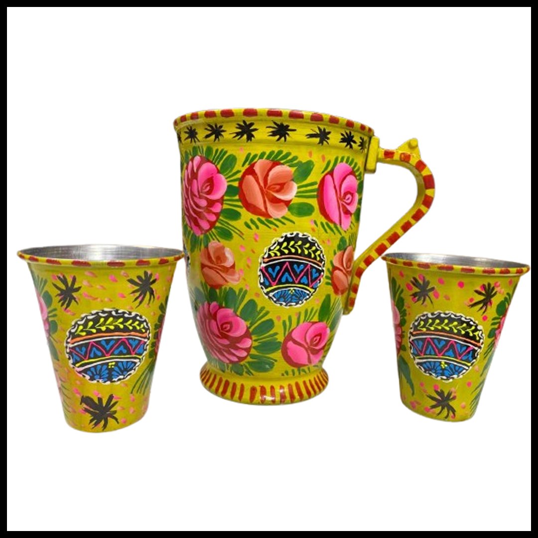 Truck Art Drinkware Set (3 pcs) - Image 3