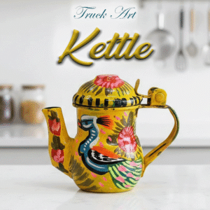 Truck Art Kettle (H-8cm)
