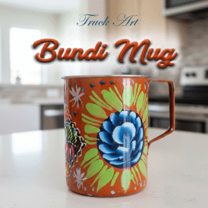 Truck Art Bundi Mug (H-10cm)
