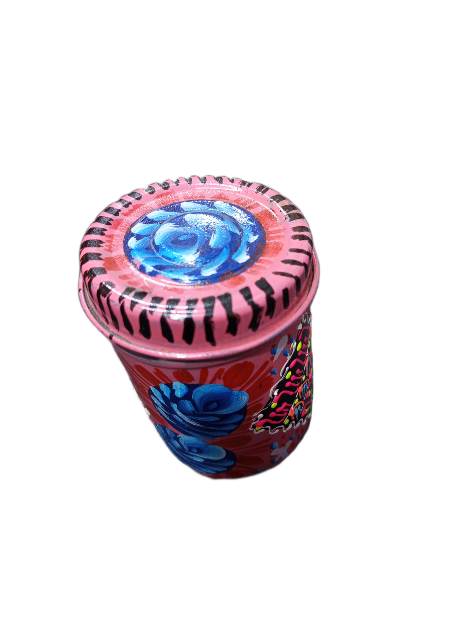 Truck Art Masala Box – Traditional Pakistani Spice Storage (H-4.7 Inch) - Image 5