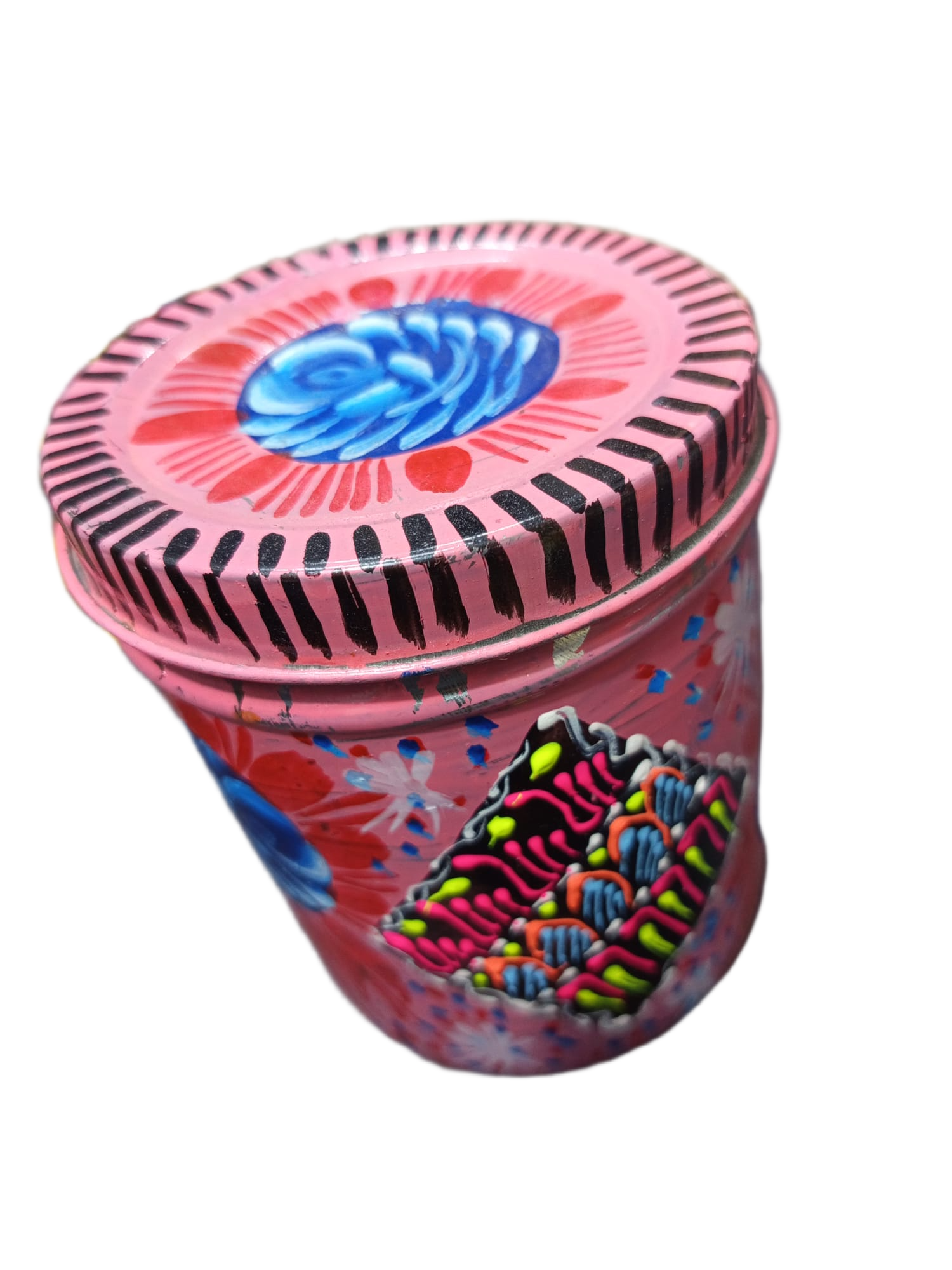 Truck Art Masala Box – Traditional Pakistani Spice Storage (H-4 Inch) - Image 9