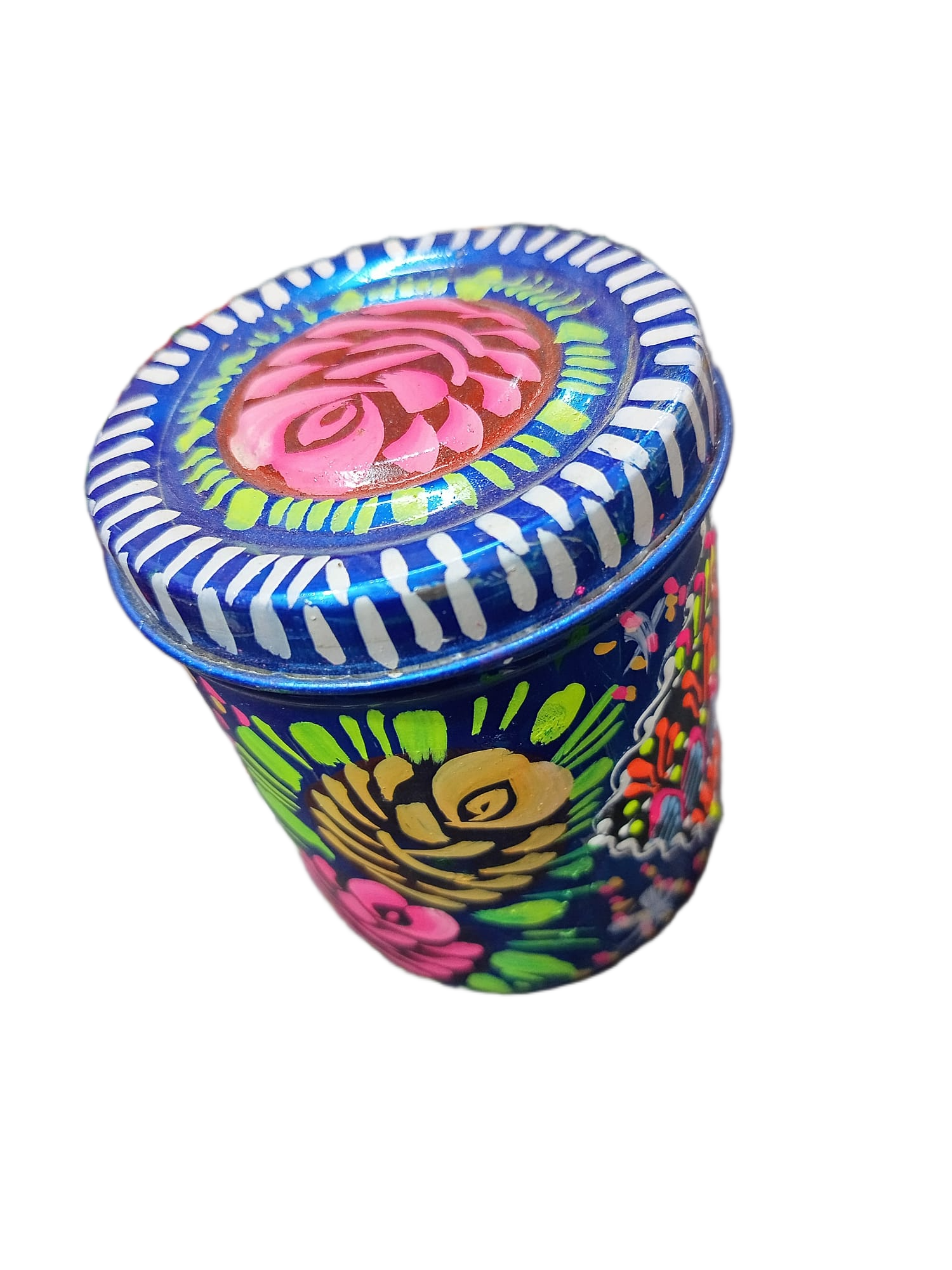 Truck Art Masala Box – Traditional Pakistani Spice Storage (H-4.7 Inch) - Image 6