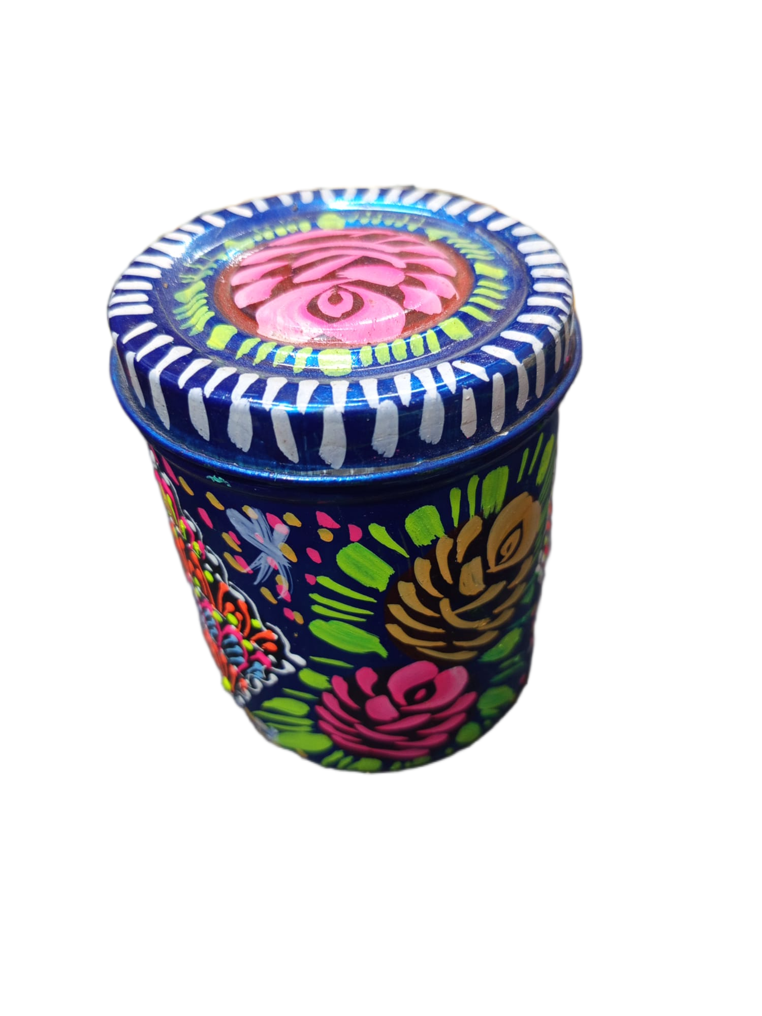Truck Art Masala Box – Traditional Pakistani Spice Storage (H-4.7 Inch) - Image 9