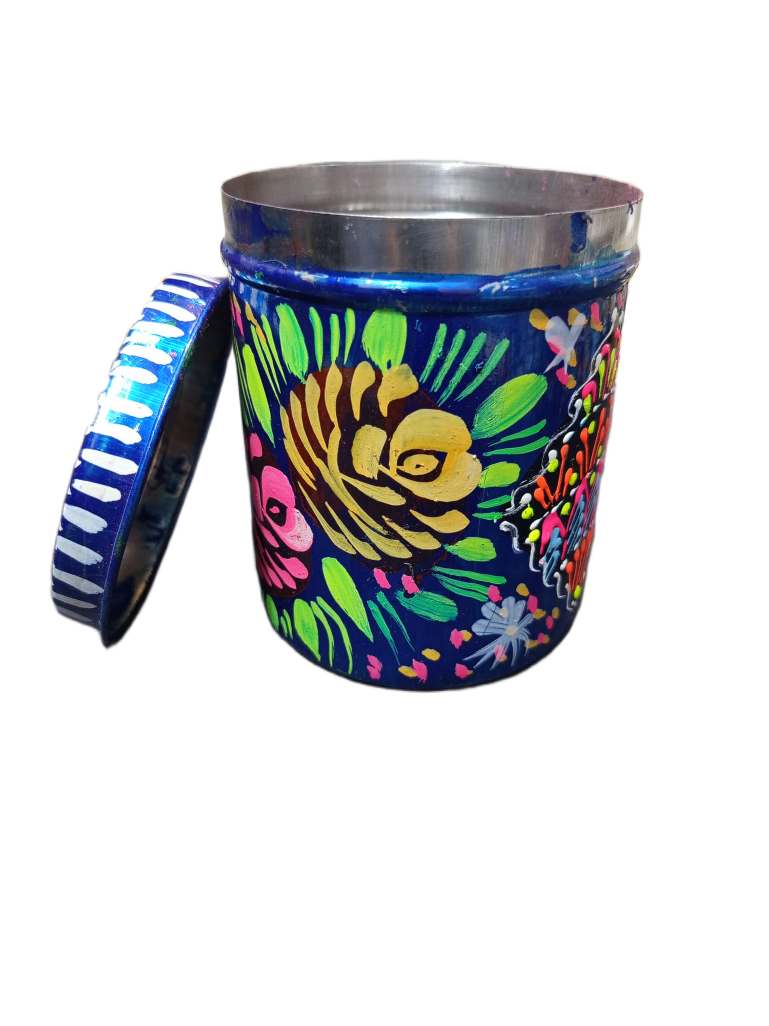 Truck Art Masala Box – Traditional Pakistani Spice Storage (H-4.7 Inch) - Image 10