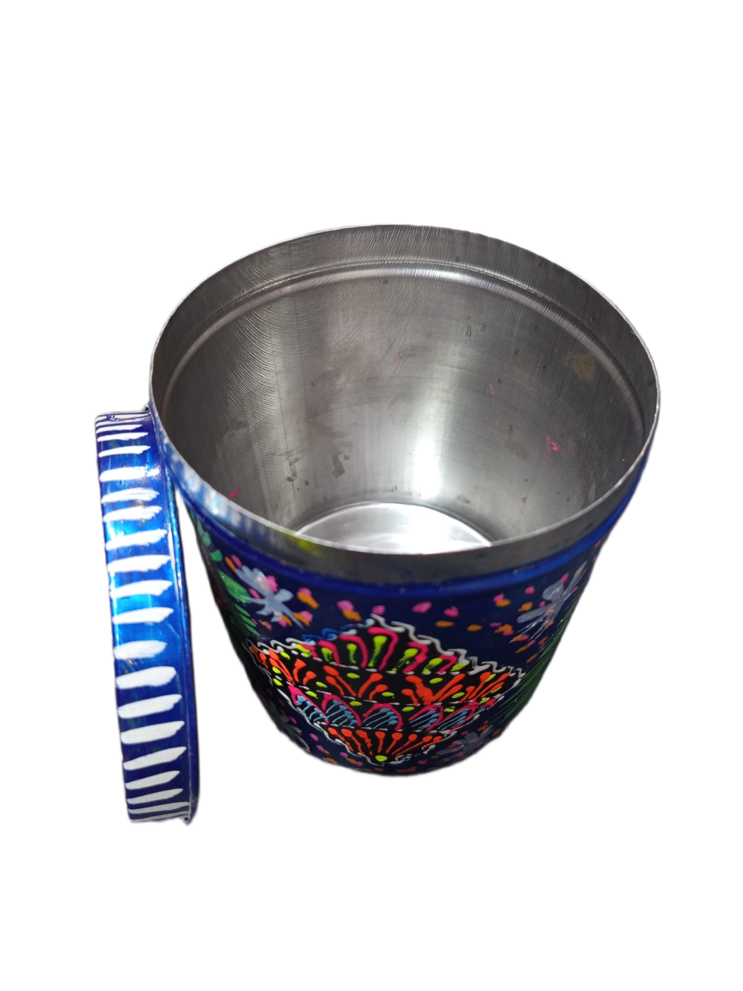 Truck Art Masala Box – Traditional Pakistani Spice Storage (H-4.5 Inch) - Image 10