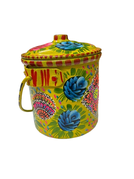 Truck Art Milk Bucket (Size : 17cmx14cm) - Image 9