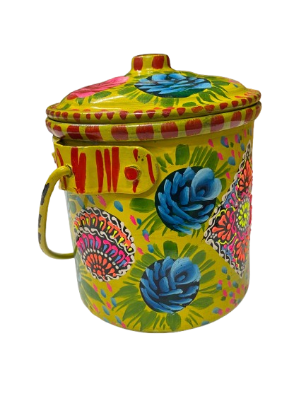 Truck Art Milk Bucket (Size : 17cmx14cm) - Image 11