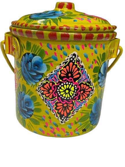 Truck Art Milk Bucket (Size : 17cmx14cm) - Image 10