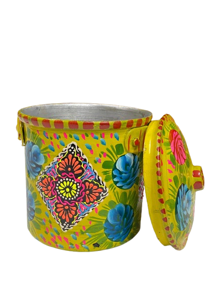Truck Art Milk Bucket (Size : 17cmx14cm) - Image 7