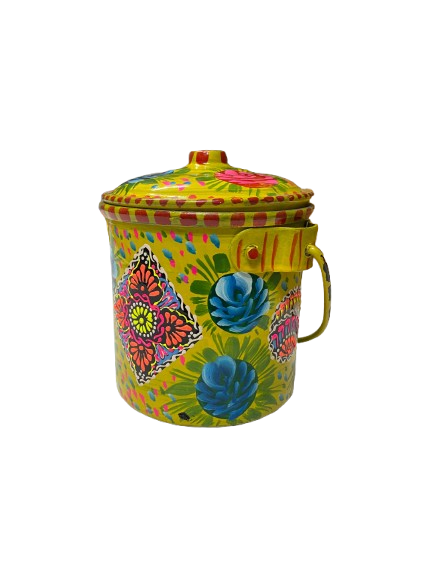 Truck Art Milk Bucket (Size : 17cmx14cm) - Image 8