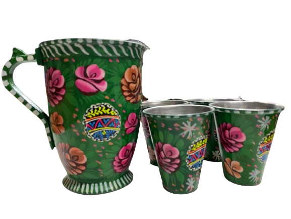 Truck Art Drinkware Set (5 pcs) - Image 5