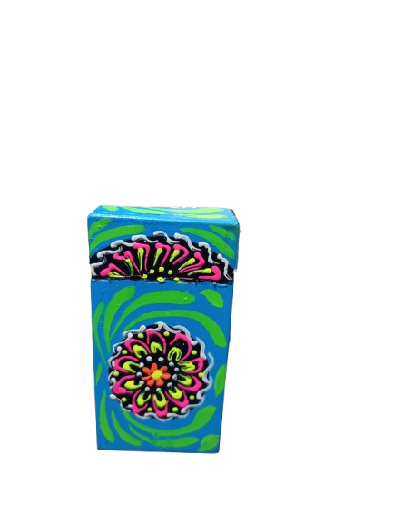 Colorful Truck Art Cigarette Case – Stylish & Durable Holder - Image 4