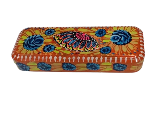 Pakistani Truck Art Bundi Pencil Box (W-20cm) - Image 9