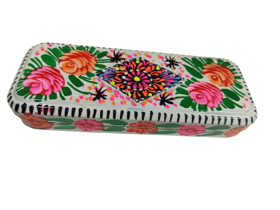 Pakistani Truck Art Bundi Pencil Box (W-20cm) - Image 12