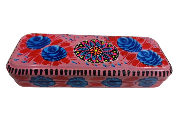 Pakistani Truck Art Bundi Pencil Box (W-20cm) - Image 12