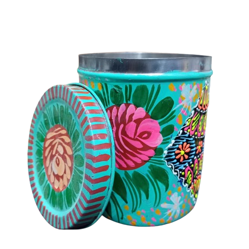 Truck Art Masala Box – Traditional Pakistani Spice Storage (H-4.7 Inch) - Image 8