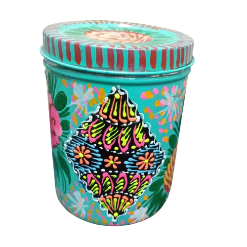 Truck Art Masala Box – Traditional Pakistani Spice Storage (H-3.5 Inch) - Image 8