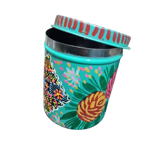 Truck Art Masala Box – Traditional Pakistani Spice Storage (H-4.7 Inch) - Image 7