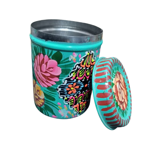 Truck Art Masala Box – Traditional Pakistani Spice Storage (H-4.5 Inch) - Image 9