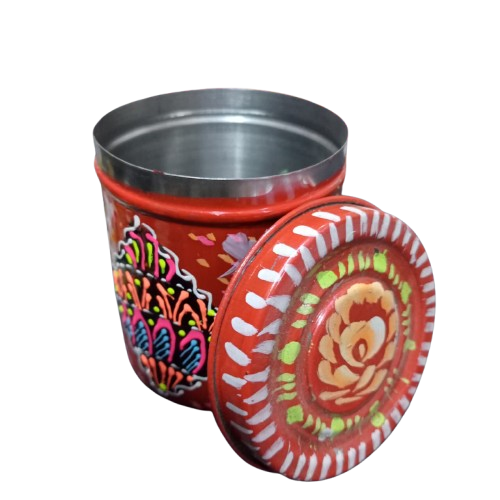 Truck Art Masala Box – Traditional Pakistani Spice Storage (H-4.7 Inch) - Image 10