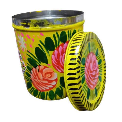 Truck Art Masala Box – Traditional Pakistani Spice Storage (H-4.7 Inch) - Image 4