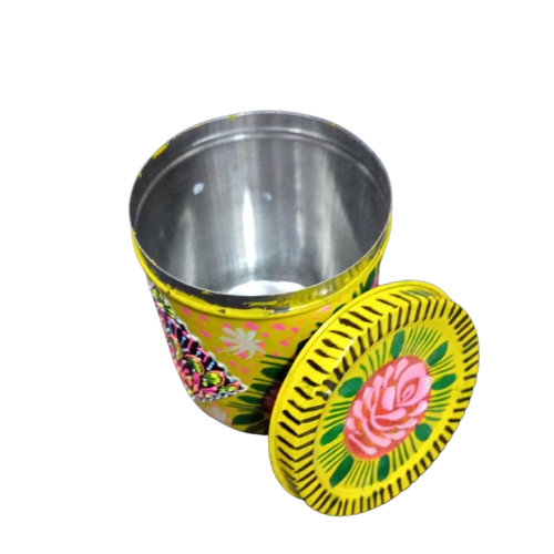 Truck Art Masala Box – Traditional Pakistani Spice Storage (H-4.5 Inch) - Image 6