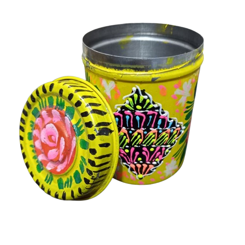 Truck Art Masala Box – Traditional Pakistani Spice Storage (H-4.7 Inch) - Image 11