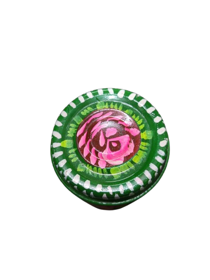 Truck Art Masala Box – Traditional Pakistani Spice Storage (H-4.7 Inch) - Image 4
