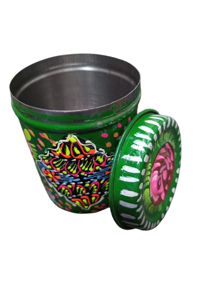 Truck Art Masala Box – Traditional Pakistani Spice Storage (H-3.5 Inch) - Image 6
