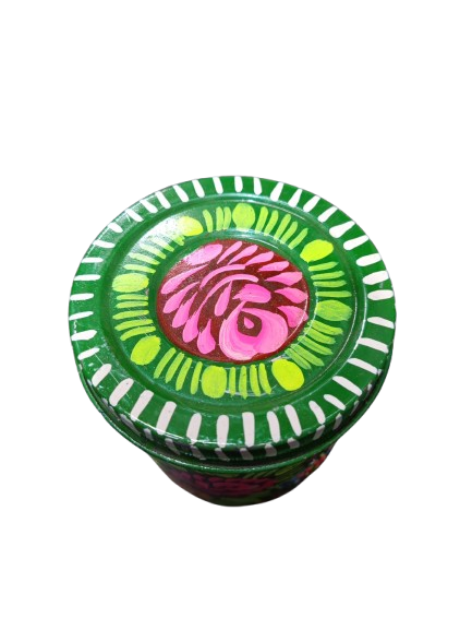 Truck Art Masala Box – Traditional Pakistani Spice Storage (H-4.7 Inch) - Image 10