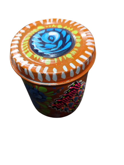 Truck Art Masala Box – Traditional Pakistani Spice Storage (H-4.5 Inch) - Image 6