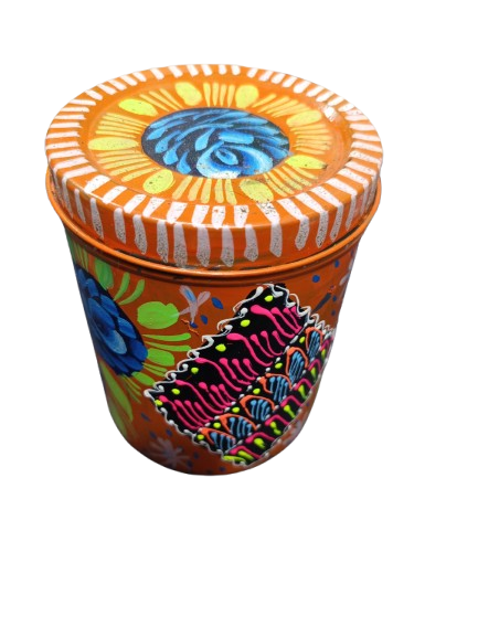 Truck Art Masala Box – Traditional Pakistani Spice Storage (H-4.7 Inch) - Image 11