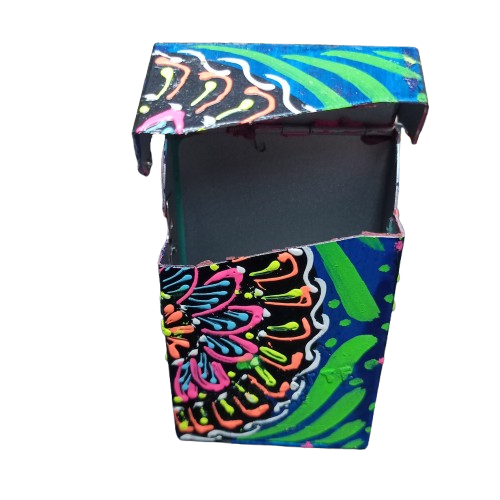 Colorful Truck Art Cigarette Case – Stylish & Durable Holder - Image 8