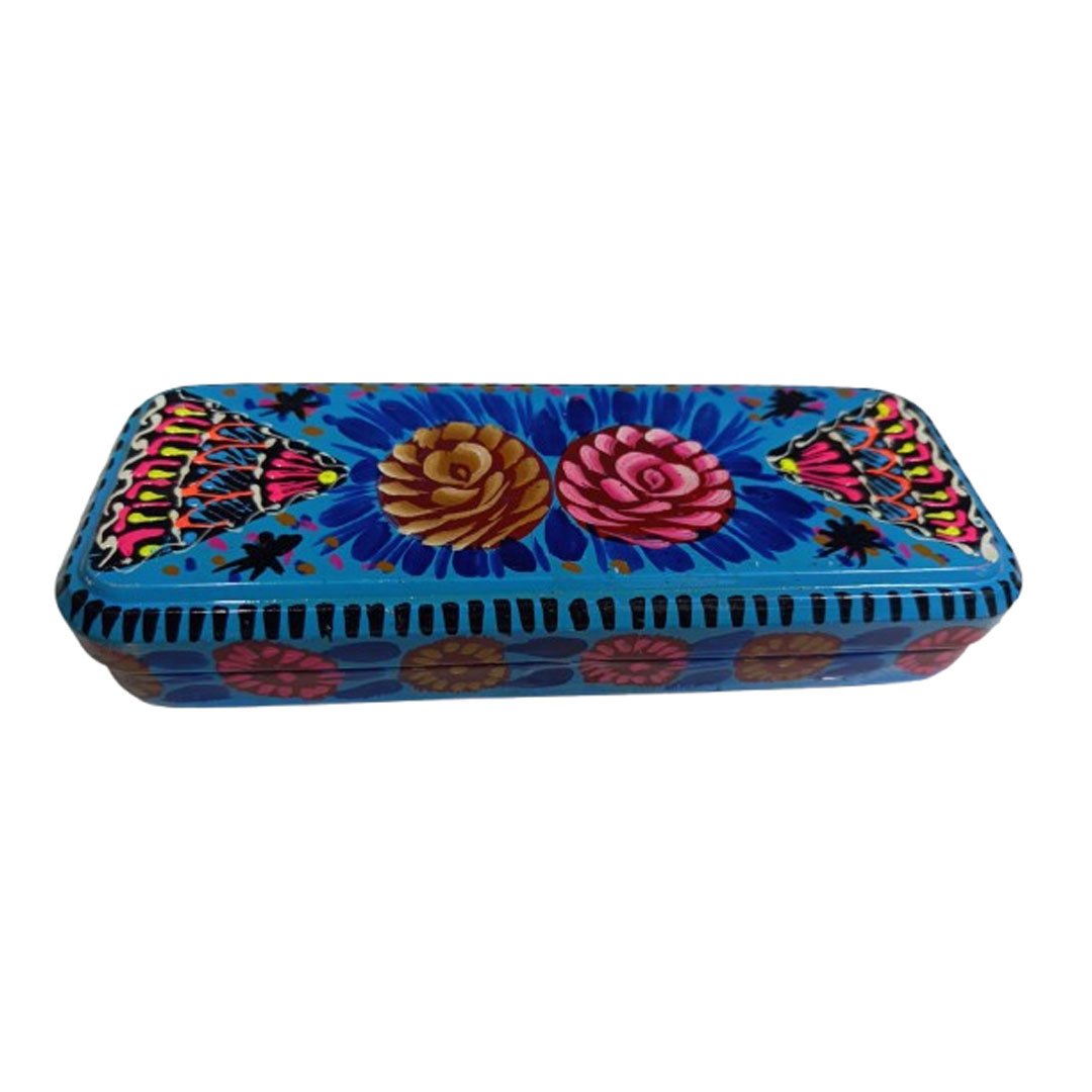 Pakistani Truck Art Bundi Pencil Box (W-20cm) - Image 4