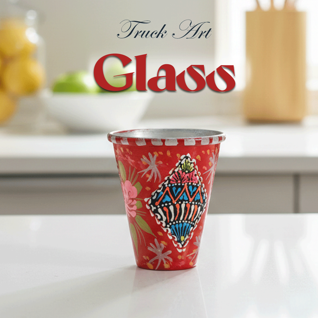 Truck Art Glass (15cm)