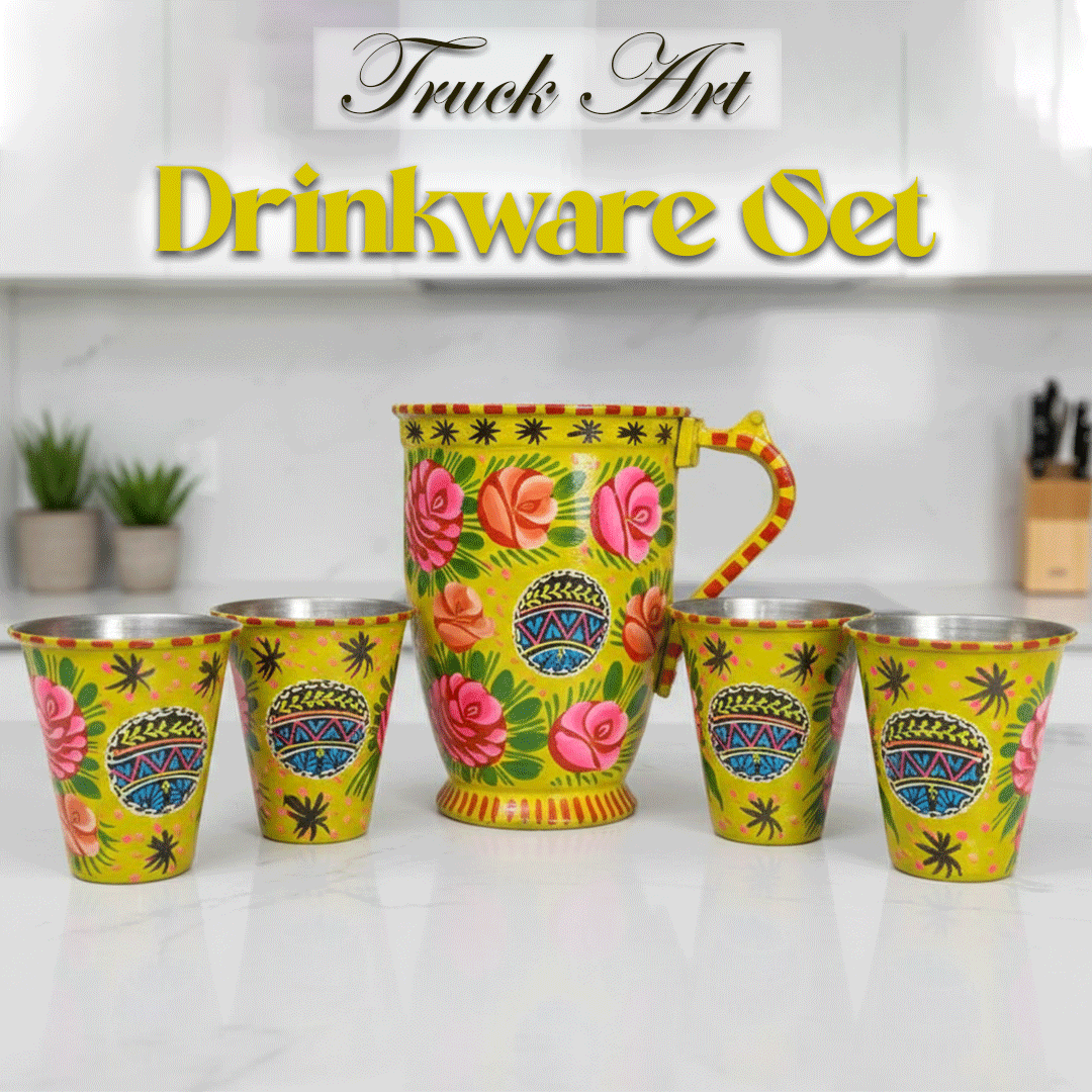 Truck Art Drinkware Set (5 pcs)