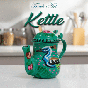 Truck Art Kettle (H-8cm)
